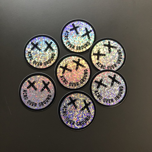 [70015] ACRO OVER GROUND Sticker sparkling
